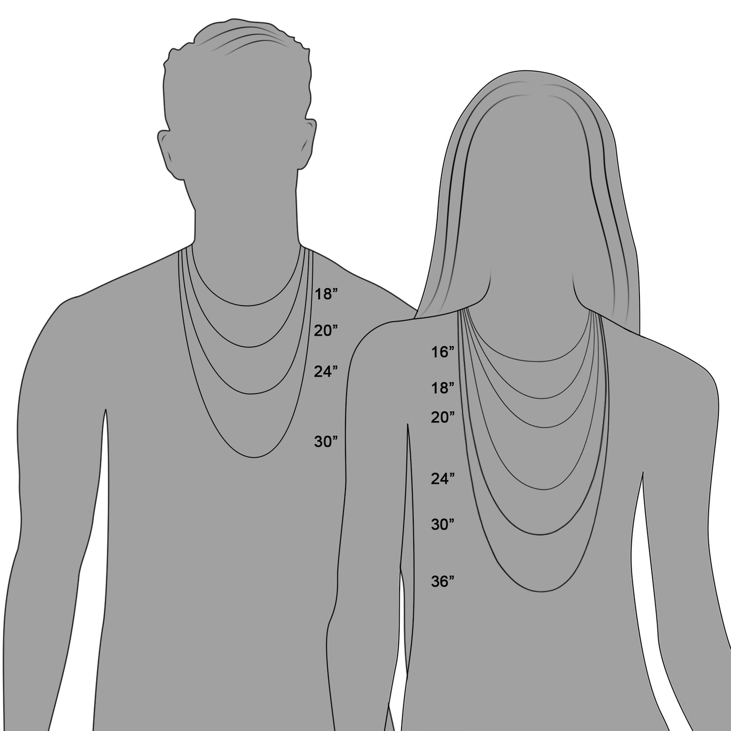 10k White Gold Gourmette Chain (1.40 mm)