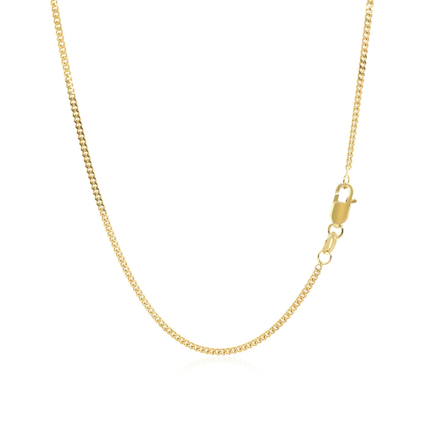 14k Yellow Gold Gourmette Chain (1.40 mm)