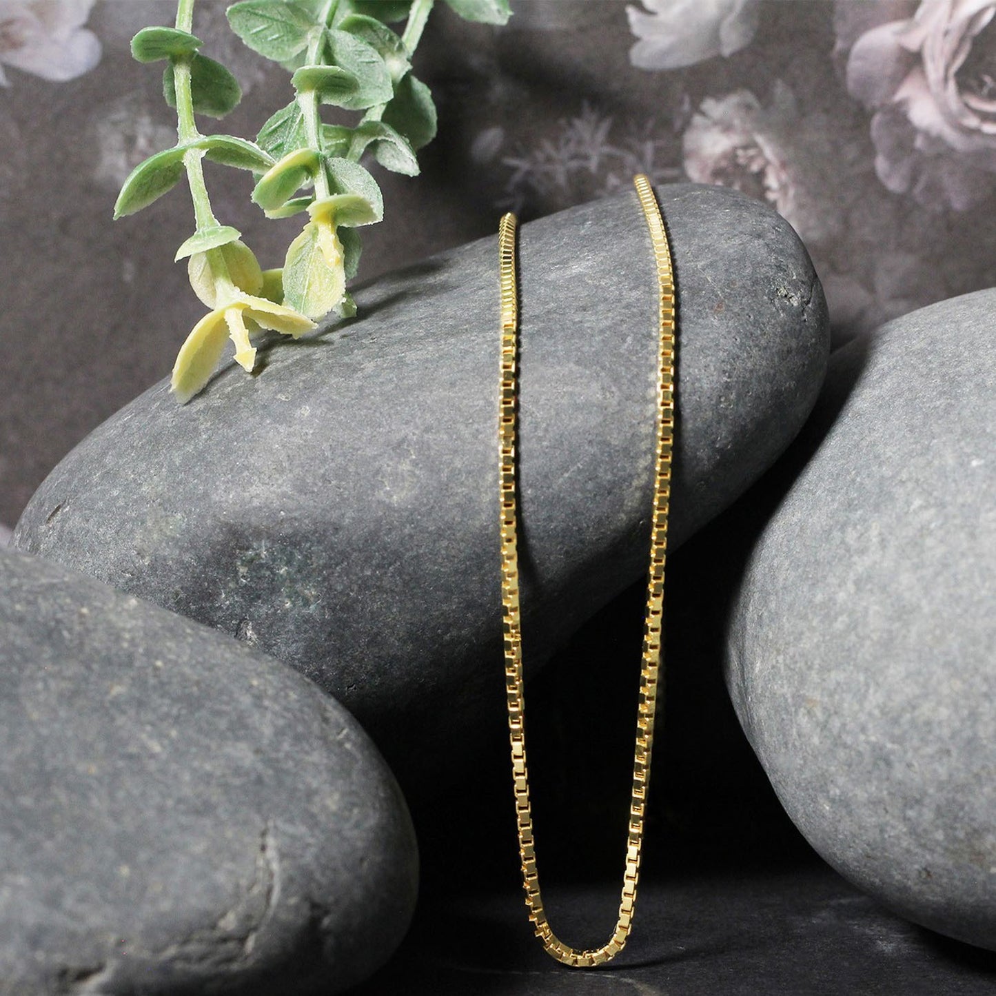 14K Yellow Gold Classic Box Chain (1.7 mm)